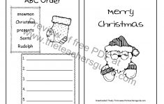 Christmas Printouts From The Teacher s Guide