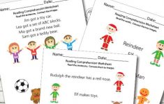 Christmas Reading Comprehension Worksheets For