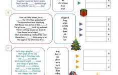 Christmas Riddle Sheet English ESL Worksheets For