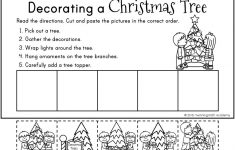 Christmas Sequencing Activity Pages Decorating A Christmas