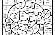 Color By Number Multiplication Worksheets Christmas