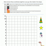 Coordinate Worksheets From Coordinate Grid Christmas Worksheets