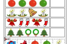 Cut And Paste Christmas Worksheets