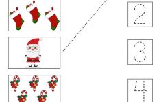 Cute Little Christmas Counting Matching And Tracing