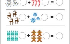 Free Christmas Picture Math Worksheets NumbersWorksheet