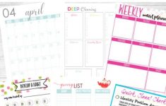 Free Organizational Printables For The Home To Organize