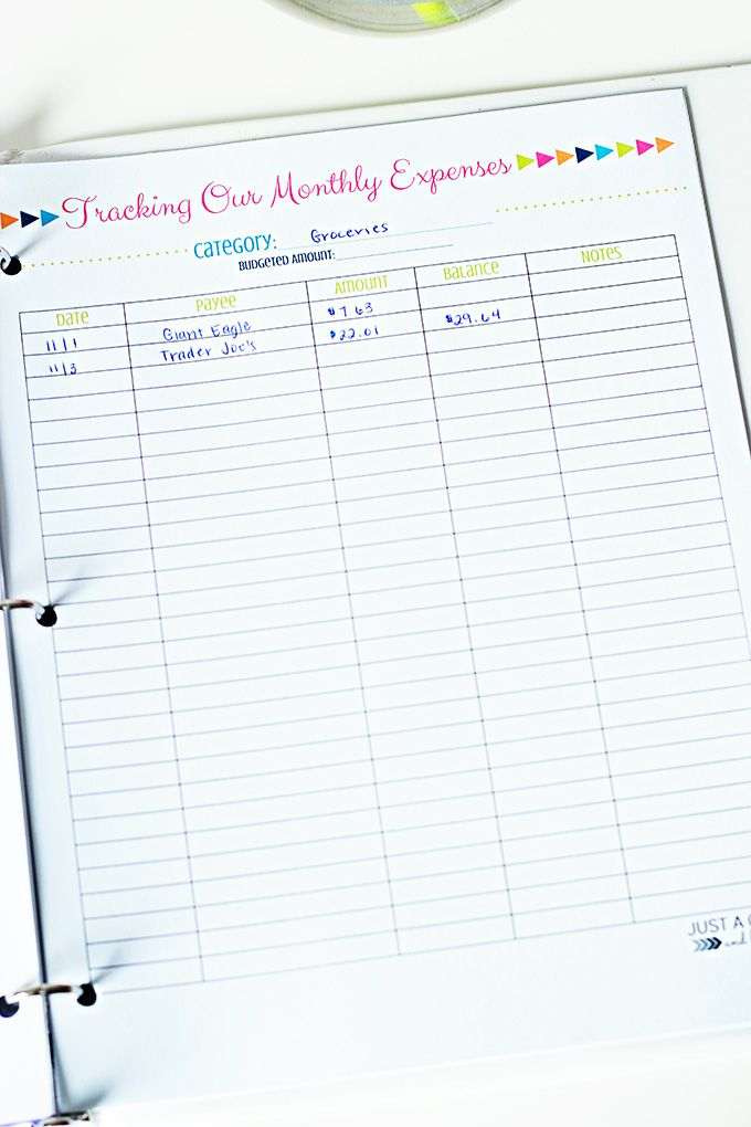 Free Printable Budget Binder Budget Binder Printables 