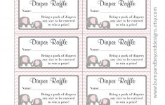 Free Printable Diaper Raffle Tickets Elephant Free Printable