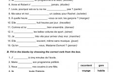 Free Printable French Worksheets For Grade 4 Printable