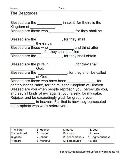 Free Printable Kjv Bible Worksheets Worksheets 3math 3rd 