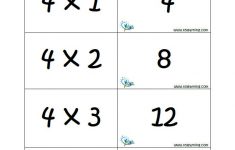 Free Printable Multiplication Flash Cards Pdf Printable