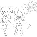 Free Printable Superhero Coloring Sheets For Kids Crazy
