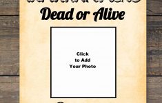 Free Wanted Poster Maker Make A Free Printable Wanted