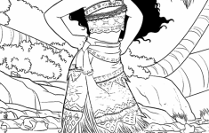 Get This Free Printable Disney Moana Coloring Pages PO72R