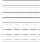 Handwriting Paper Free Printable