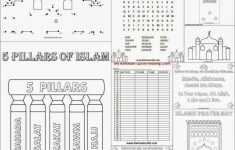 Islamic Placemat And Worksheets 30 Days Of Ramadan