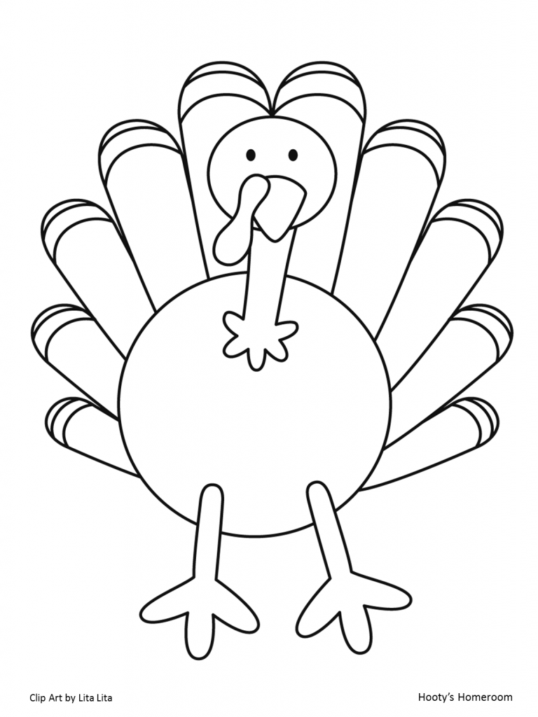 Free Printable Turkey Template