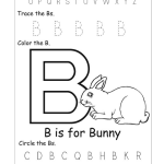 Letter B Worksheets To Printable Letter B Worksheets