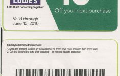 Lowes 20 Off 100 Printable 1Coupon 10 Seconds