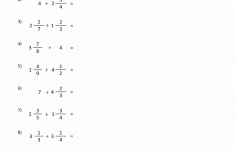 Multiplying And Dividing Fractions And Mixed Numbers