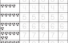 Number Tracing Worksheets Pdf Id 5 Worksheet Tracing