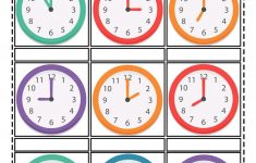 PDF Worksheets Telling The Time