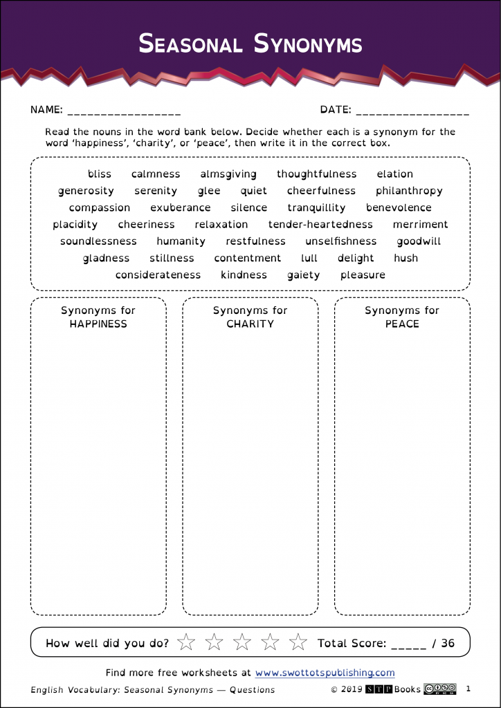 Pin On Free English Worksheets By STP Books