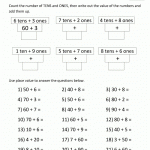 Place Value First Grade Worksheets Db Excel