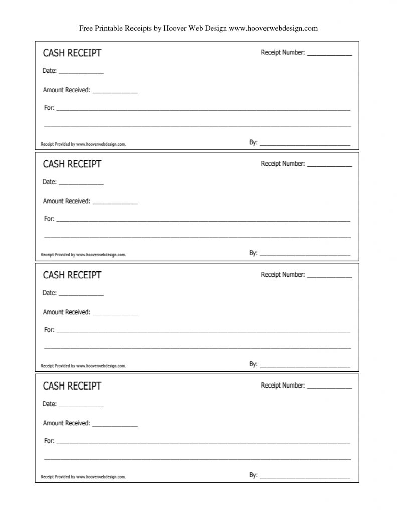 Printable Cash Receipts Charlotte Clergy Coalition