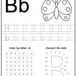 Printable Letter B Worksheets For Kindergarten Preschoolers