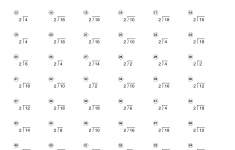 Printable Multiplication Mad Minute