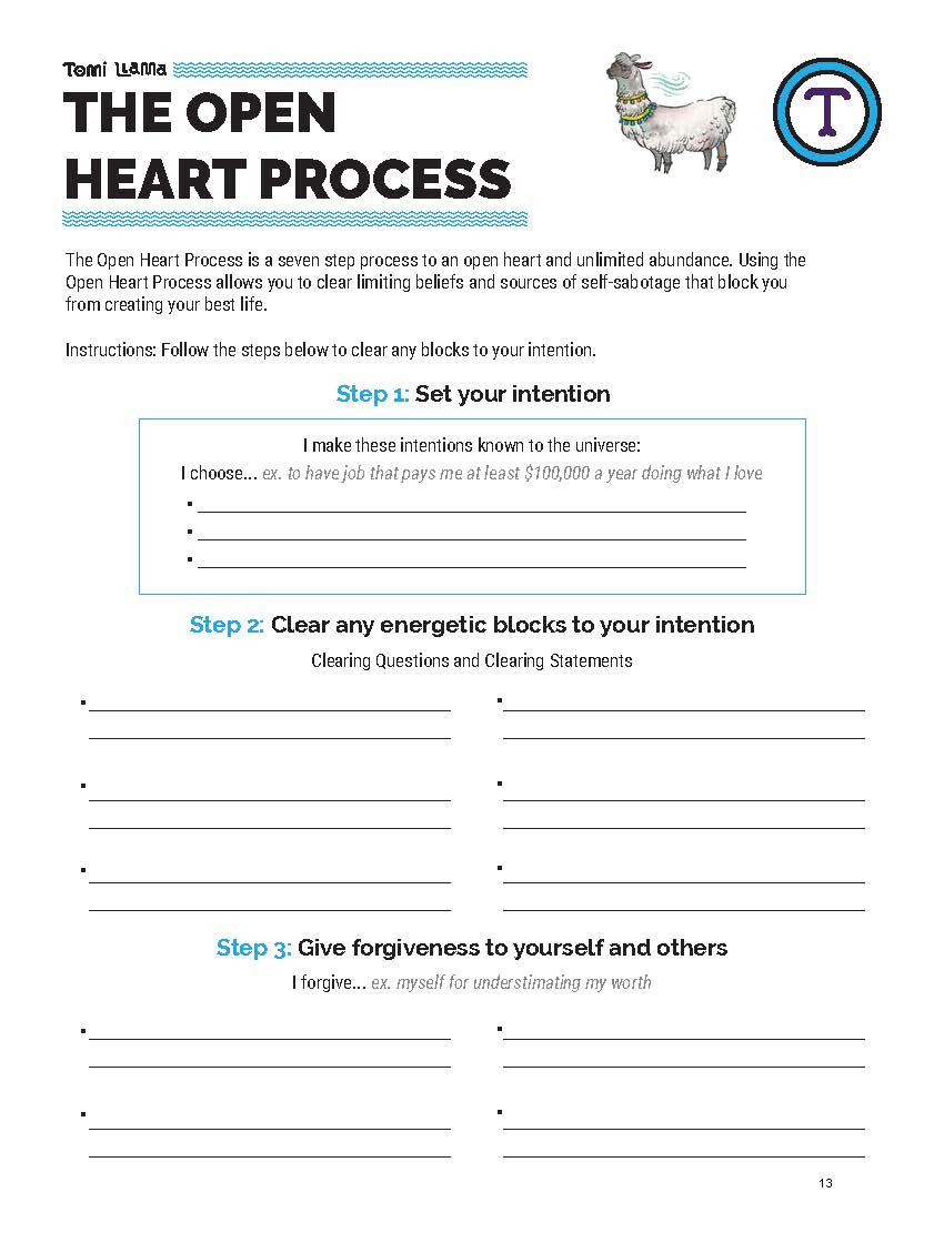 Self Forgiveness Worksheet Db excel