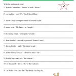 Sentence Structure 2 English ESL Worksheets For Distance