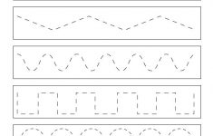 Tracing Lines Practice Printable For Toddlers Preschool