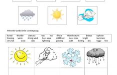 Weather Worksheet Free ESL Printable Worksheets Made By