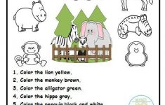 Zoo Worksheets For Kindergarten This Zoo Worksheet