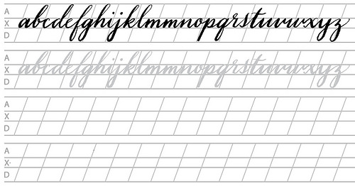 12 Best Images Of Italic Writing Worksheets Calligraphy 