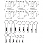 12 Best Images Of Measuring Cups And Spoons Worksheets