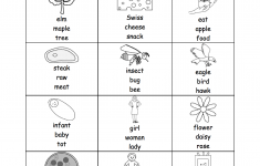 13 Best Images Of Beginning And Ending Sounds Printable