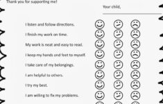 9 Best Images Of Student Led Conference Worksheets