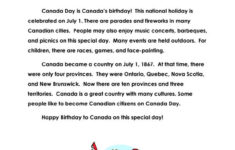 Canada Day Worksheet Free ESL Printable Worksheets Made