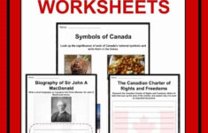 Canada Facts Worksheets Country History For Kids