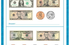 Count The Money Free Printable Money Worksheet For 4th