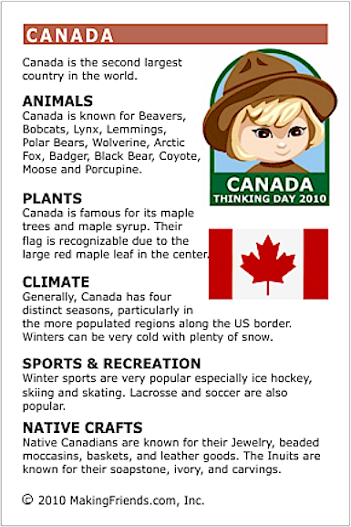 Facts About Canada MakingFriendsMakingFriends