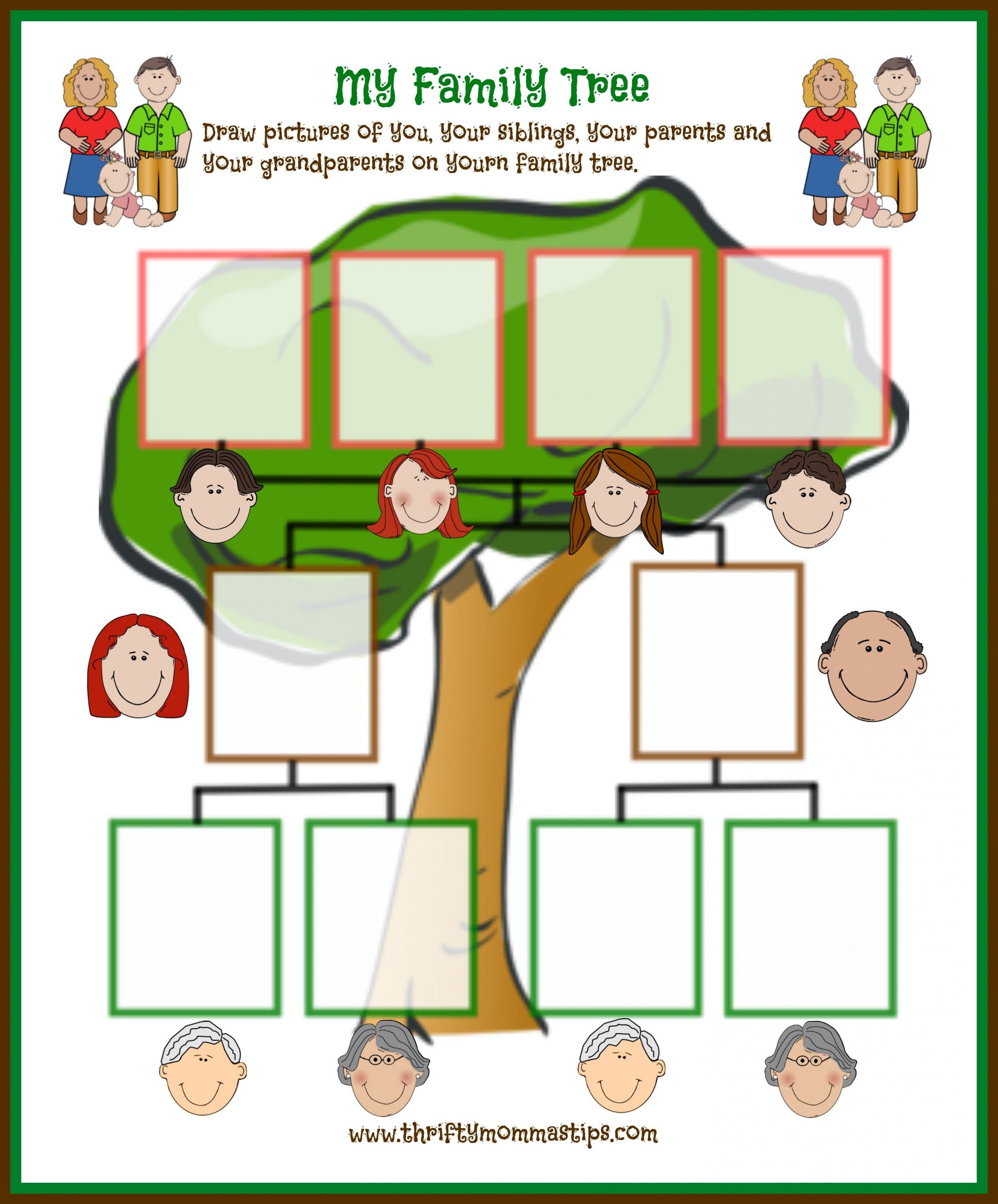 Family Tree Template Google Family Tree 