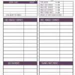 Free Monthly Budget Printables And How To Make A Budget