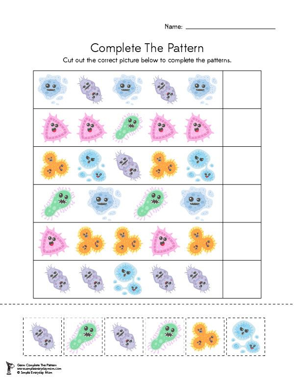 Free Printable Germ Worksheets For Kindergarten Healthy 