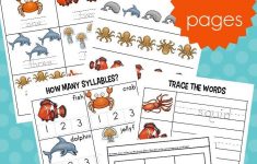 Free Printable Preschool Ocean Worksheets Ocean Theme