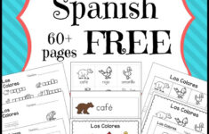 Free Spanish Color Printables 60 Pages Of Color Fun