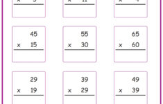 Grade 2 Multiplication Worksheets www grade1to6